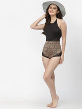 CUKOO Padded Leopard Printed  Swimsuit